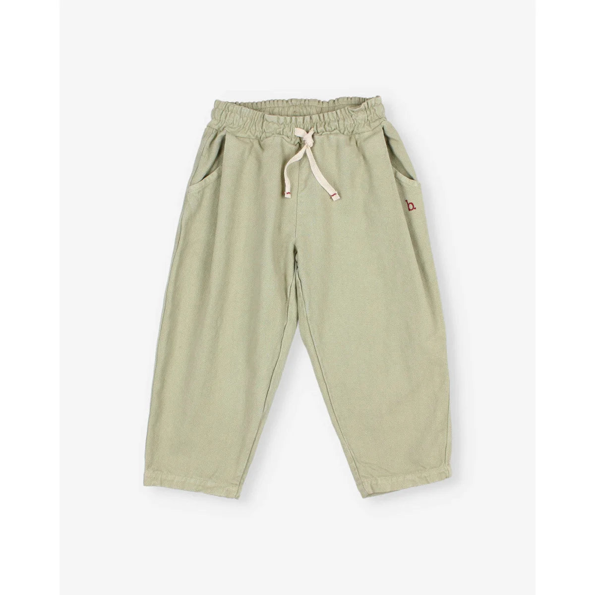 Búho Drill Girly Pants Eucalyptus