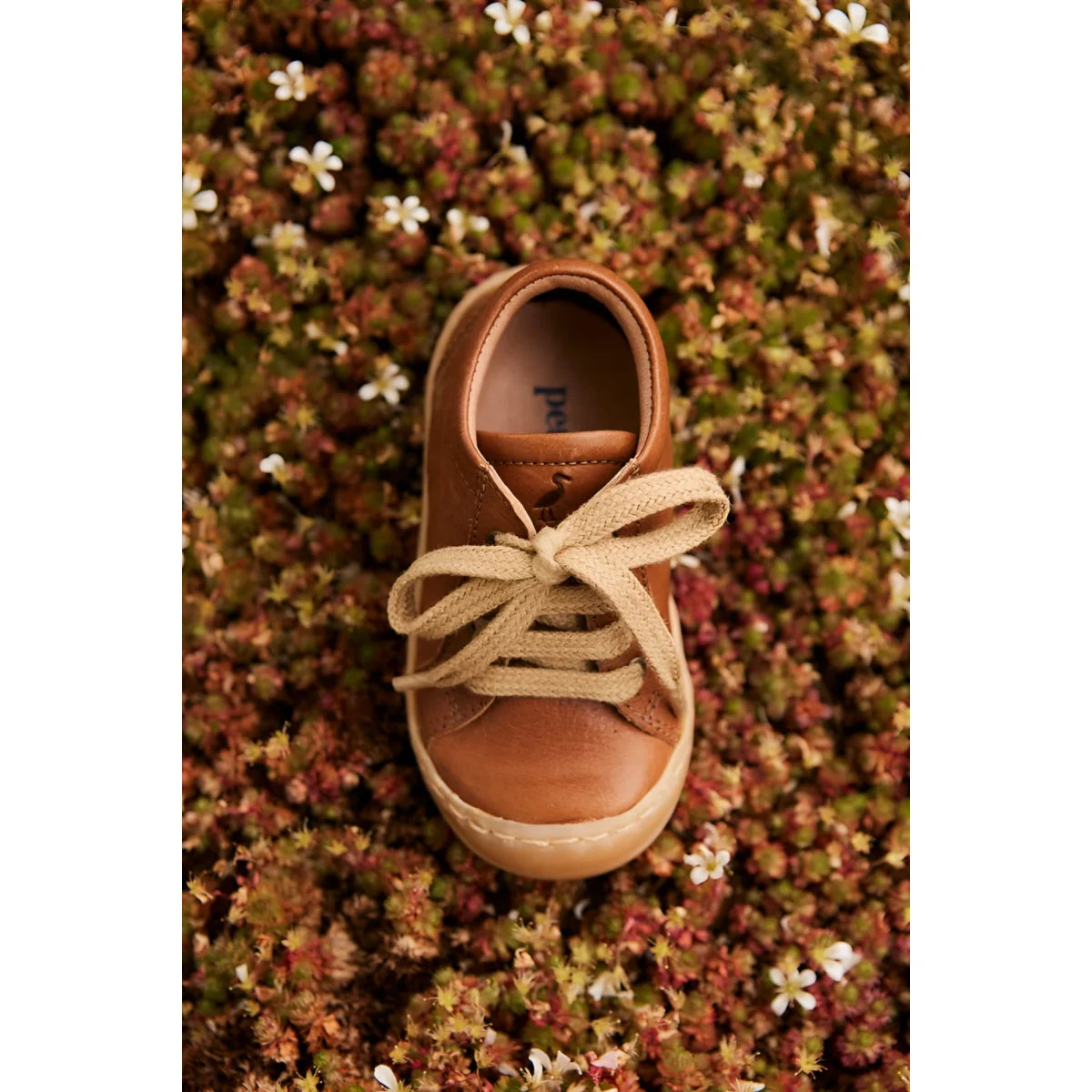 Cognac Desert Boot aus pflanzlich gegerbtem Wildleder mit Gummisohle