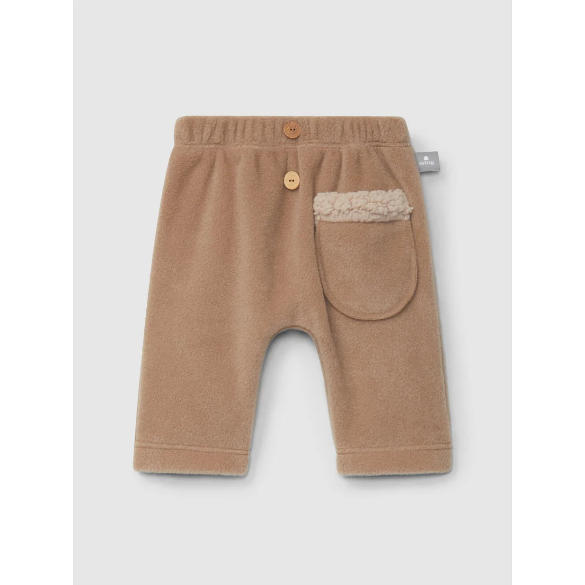 snug Fleece Pull-on Pants in Beige