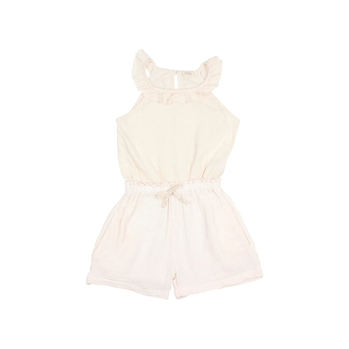 Búho Fluid Combi Jumpsuit in Ivory