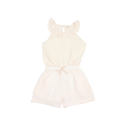 Búho Fluid Combi Jumpsuit in Ivory