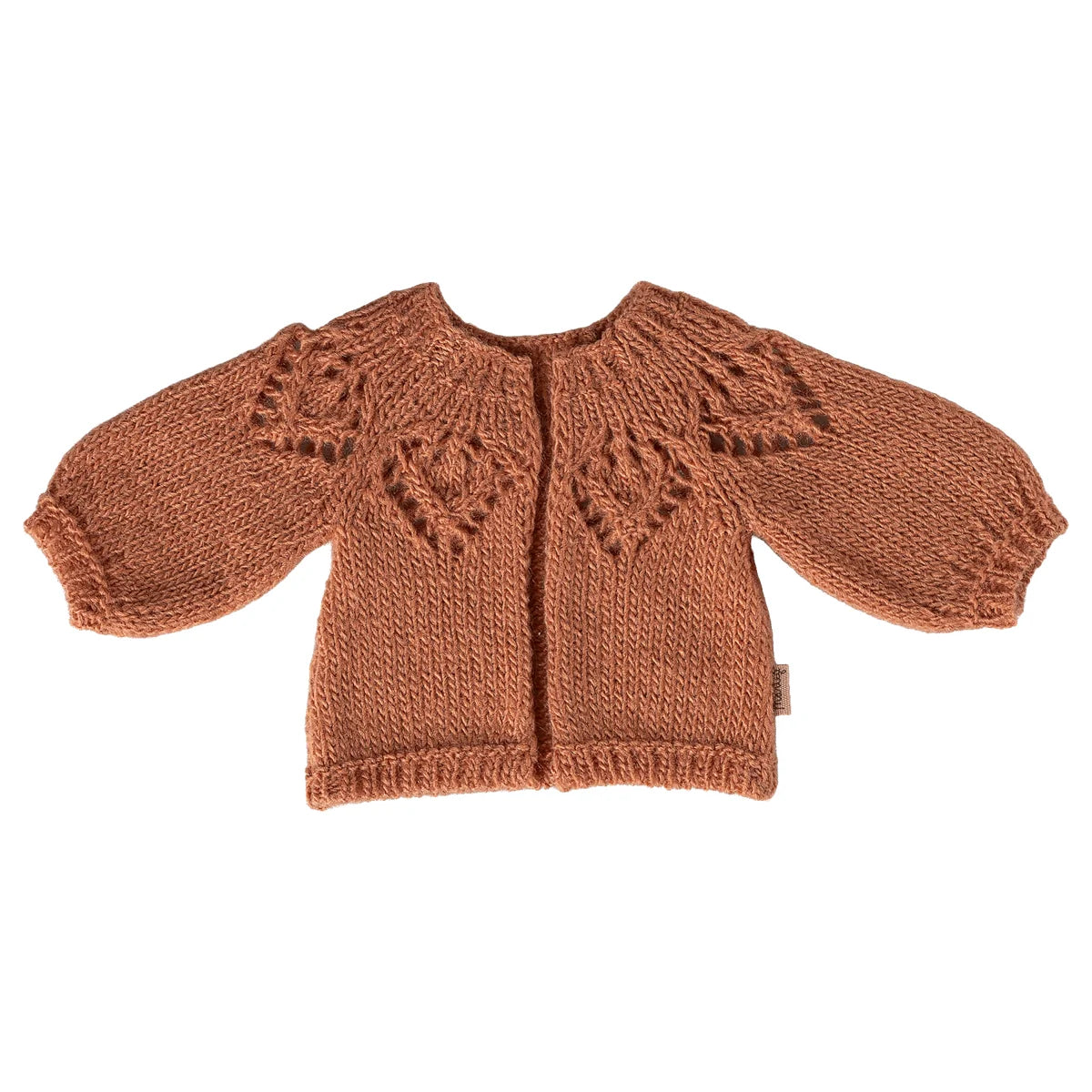 Gestrickte Strickjacke Vintage Rose, Grösse 3