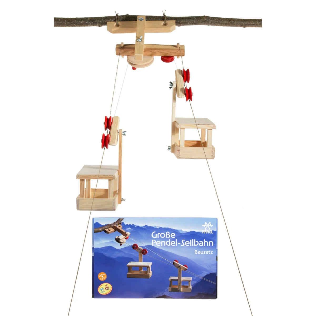 Large Shuttle Cable Car | 2 Gondolas with Summit Station
