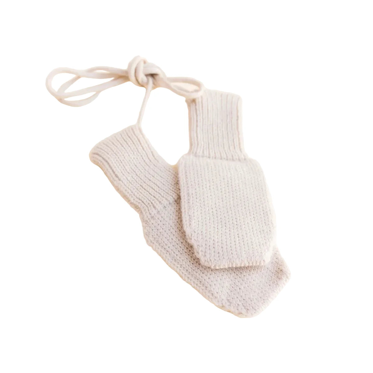 Hvid Handschuhe in Cream