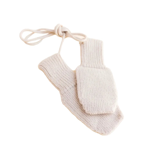 Hvid Handschuhe in Cream