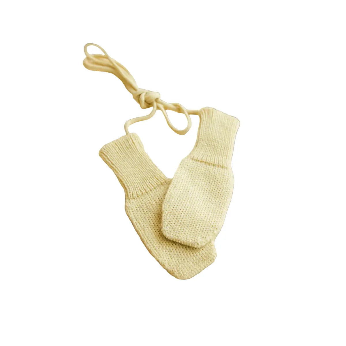 Hvid Handschuhe in Light Yellow