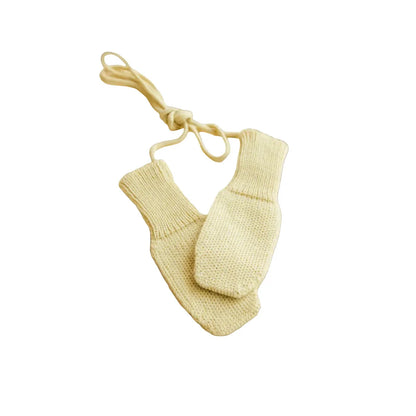 Hvid Handschuhe in Light Yellow