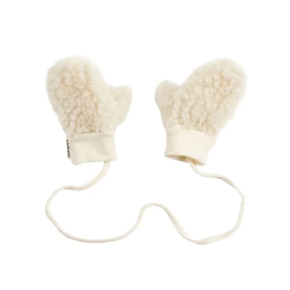 BINIBAMBA Handschuhe Teddy in Milk