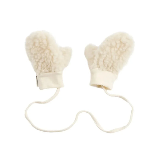 BINIBAMBA Handschuhe Teddy in Milk
