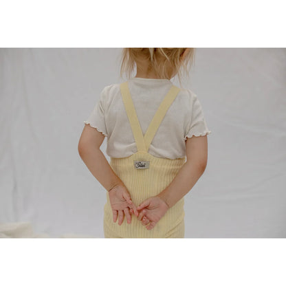 Hippy Footless Tights with Braces | Lemon Icing