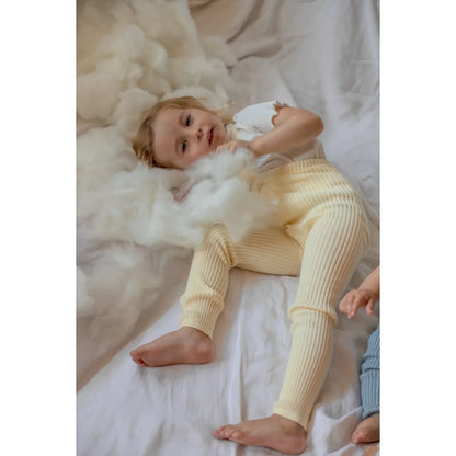 Hippy Footless Tights with Braces | Lemon Icing