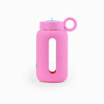 Rosa Wasserflasche mit Henkel für Kinder, 300ml, im Produkt Kids Bottle