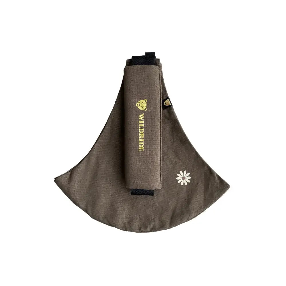 Wildride Coffee Daisy child carrier at Littlies + mums