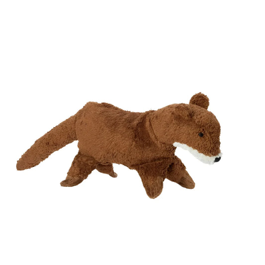Braunes Plüsch-Otter-Spielzeug aus der Produktlinie Kuscheltier Otter klein