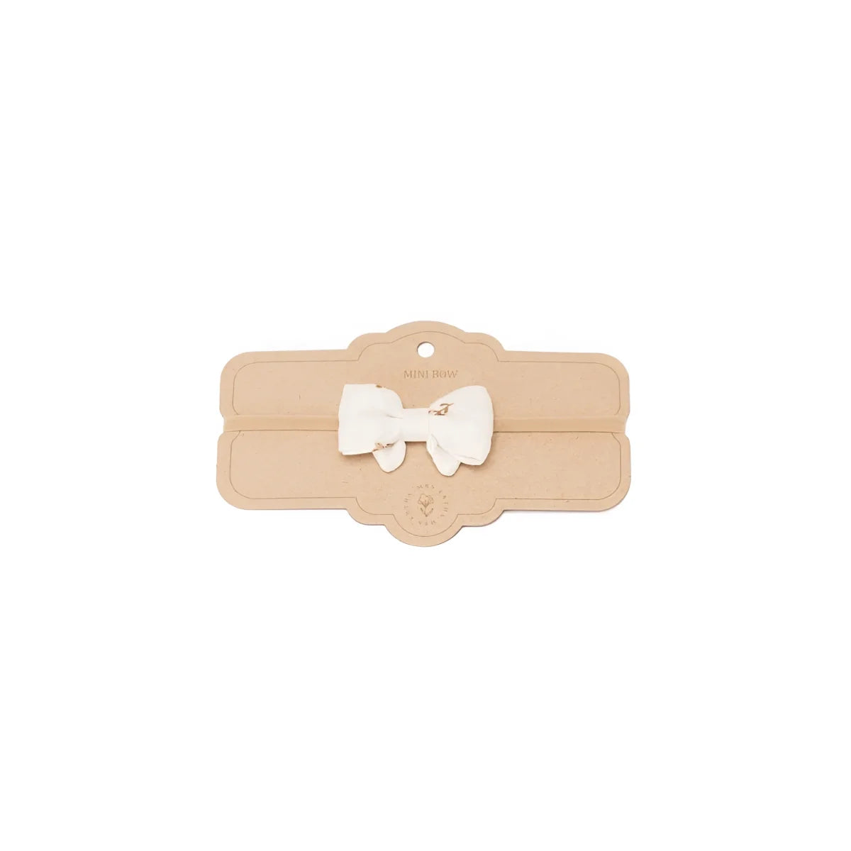 Mrs Ertha Little Bow Headband in Flower Buds