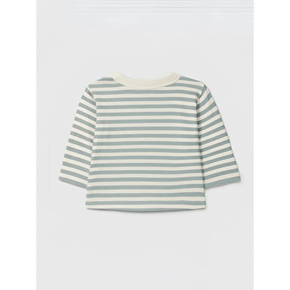 Snug Longsleeve gestreift in Grün – Ansicht 2