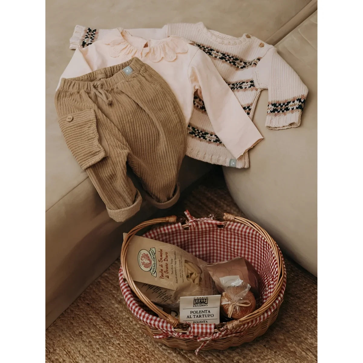 Snug Longsleeve mit Rüschenkragen in Rosa – Ansicht 5