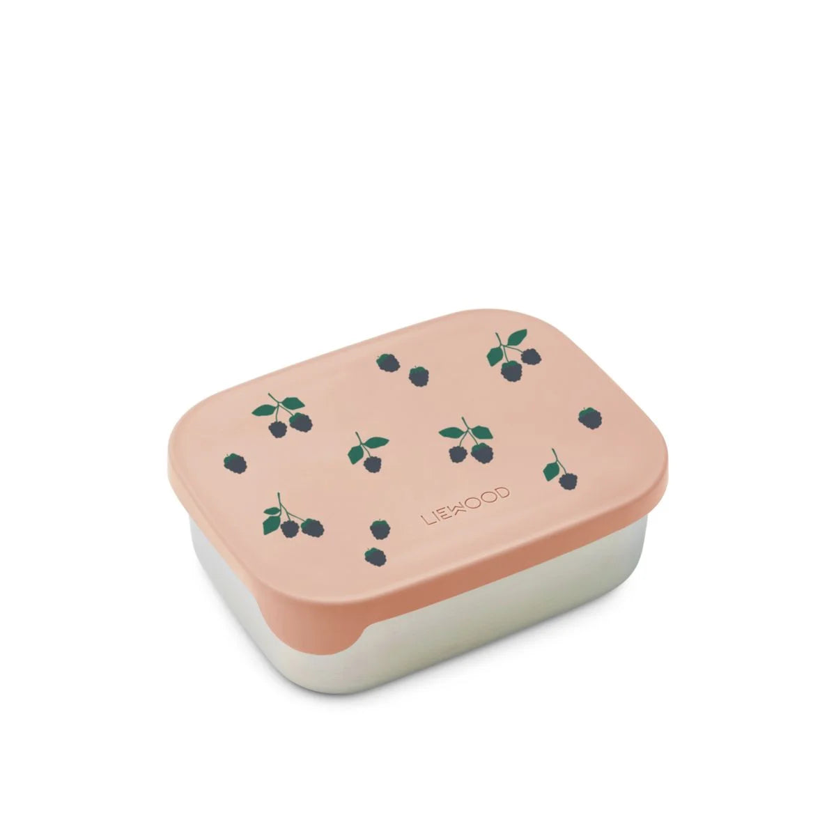 Rechteckige Lunchbox mit Kirschmuster aus dem Produkt Lunchbox Arthur Berry Pale Tuscany