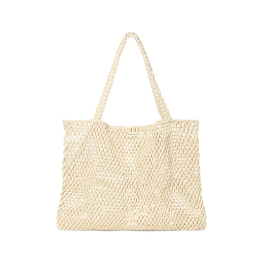 Studio Noos Macrame Mom Bag in Natural