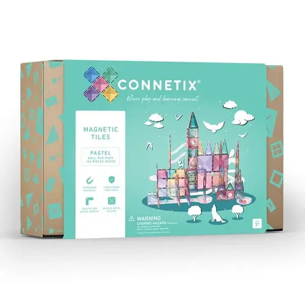 Connetix Ball Run Pack Pastel bei Littlies + mums
