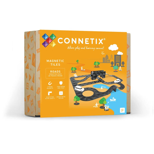 Connetix Magnetbausteine Creative Roads Pack 48 Stk