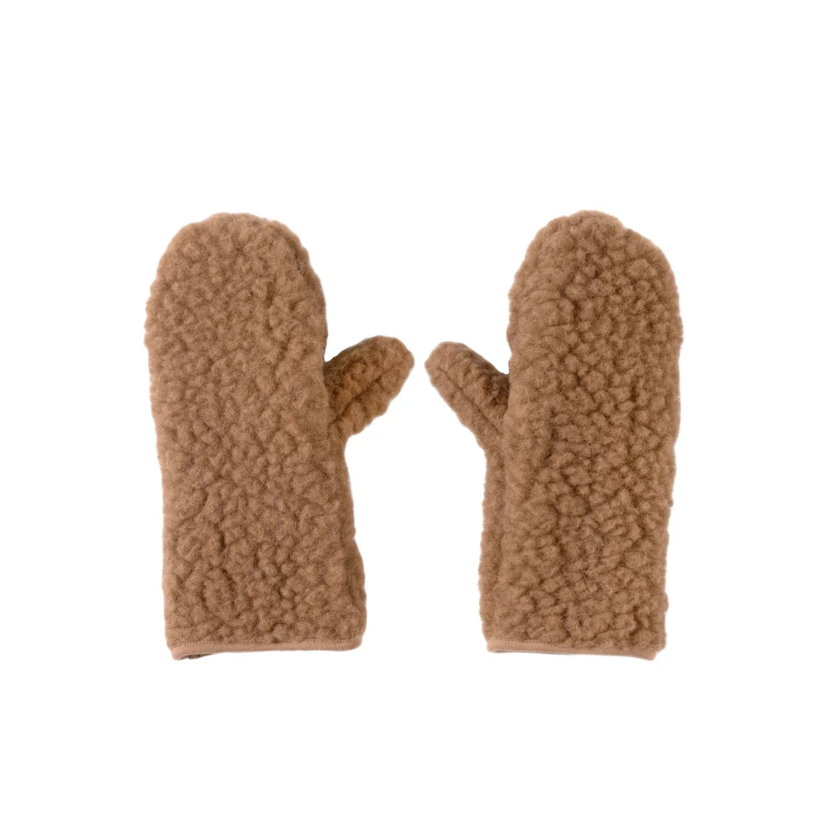 Paare braune Sherpa Fleece Handschuhe Teddy für Mama Handschuhe Bruno