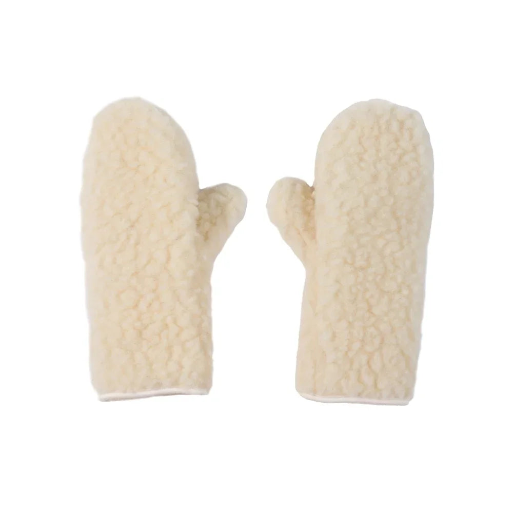 BINIBAMBA Mama Handschuhe Teddy in Milk