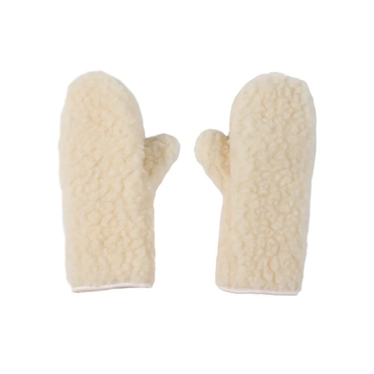 BINIBAMBA Mama Handschuhe Teddy in Milk