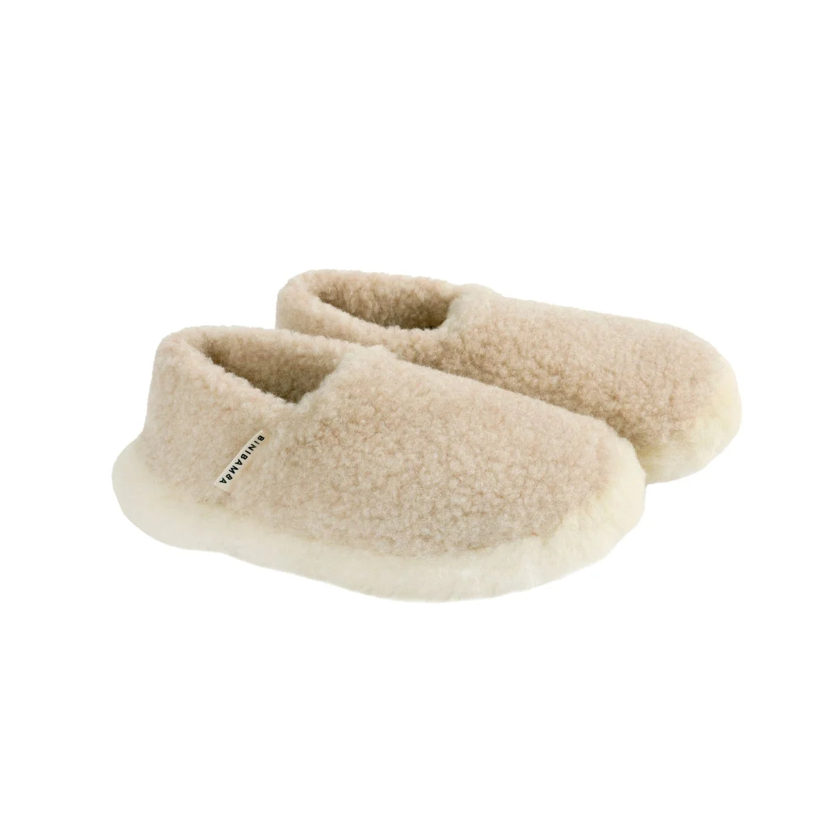 BINIBAMBA Mama Snuggle Slips Schaffell in Peanut