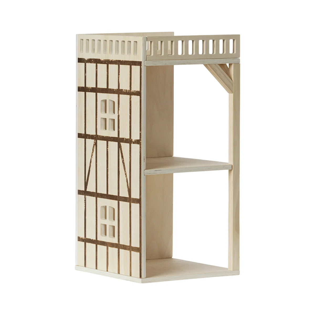 Miniaturfassade im Tudor-Stil für Mauseloch Bauernhaus Bonusraum