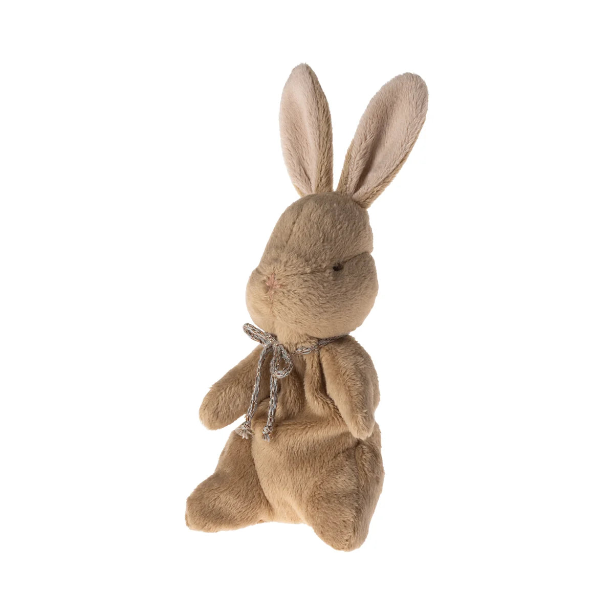 Plüschiger brauner Hase mit Fliege, Mein erster Hase, ideal für Kinder