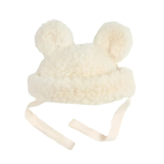 BINIBAMBA Merino Hat in Milk