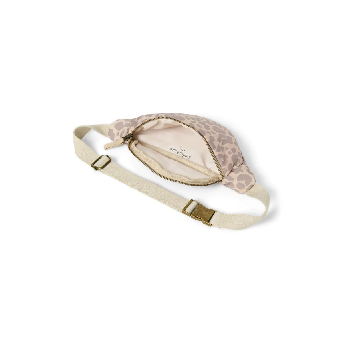 Studio Noos Mini Fanny Pack Puffy beige Leopard Bauchtasche