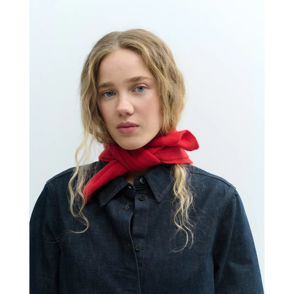 LOVEM MINI SCARF Kaschmirtuch in Rot