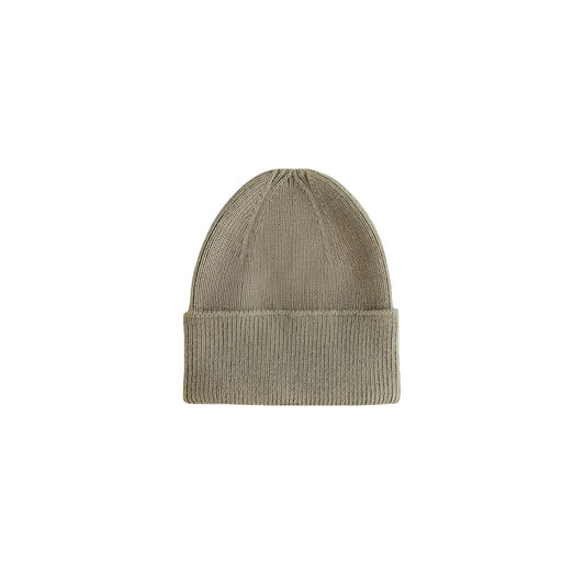 Hvid Newborn Beanie Fonzie in Artichoke