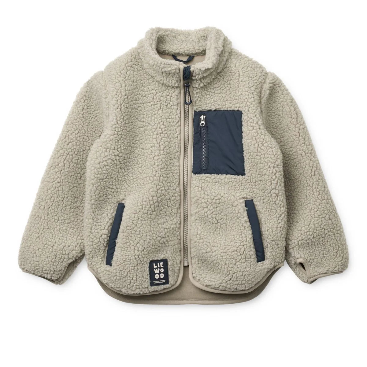 LIEWOOD Nolan Fleecejacke in Mist