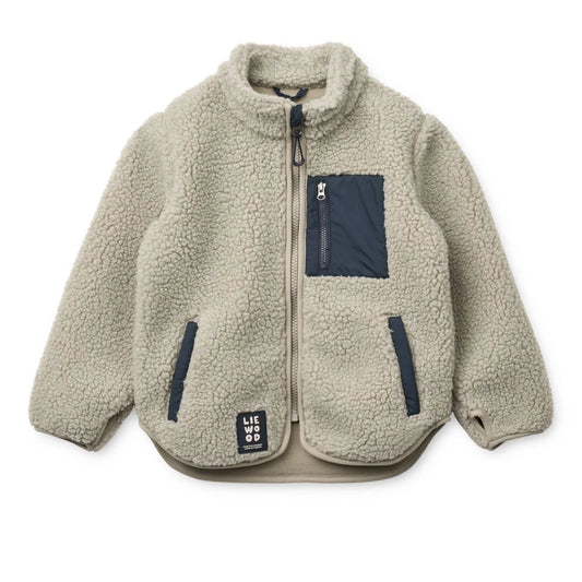 LIEWOOD Nolan Fleecejacke in Mist