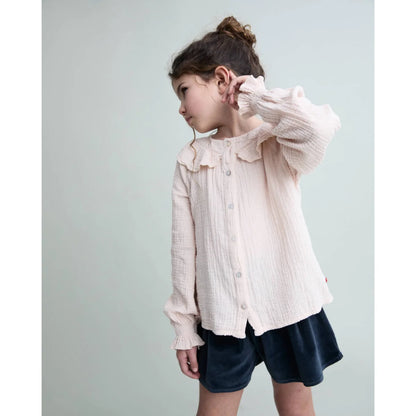Búho Plumeti Bluse Cream Pink