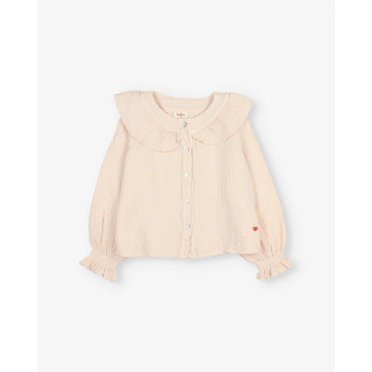 Búho Plumeti Bluse Cream Pink