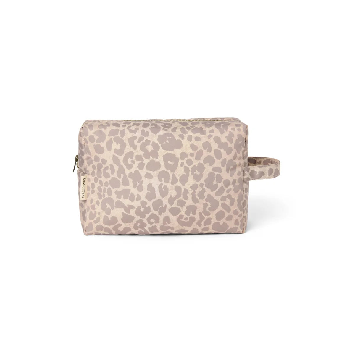 Puffy Kosmetiktasche Beige Leopard von Studio Noos