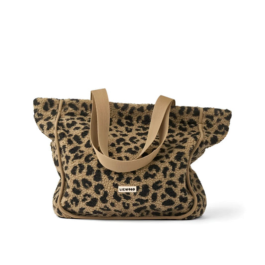 LIEWOOD Reed Pile Totebag in Mega leo / oat mix