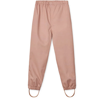 Pink Regenhose mit elastischen Knöchelriemen im Regenbekleidungsset PEDIA