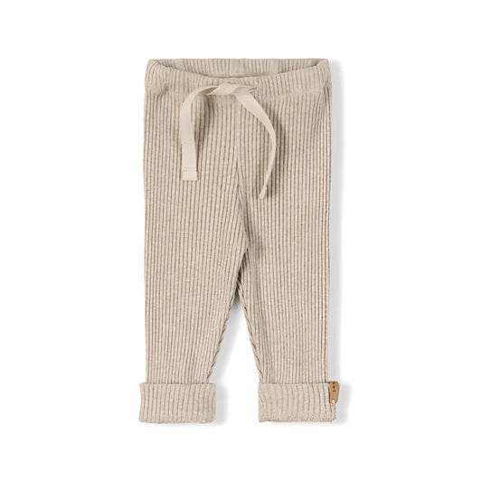 nixnut Rib Leggings in Beige