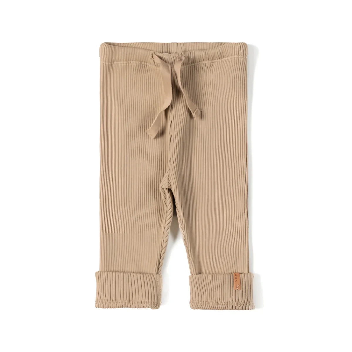 nixnut Rib Leggings in Biscuit