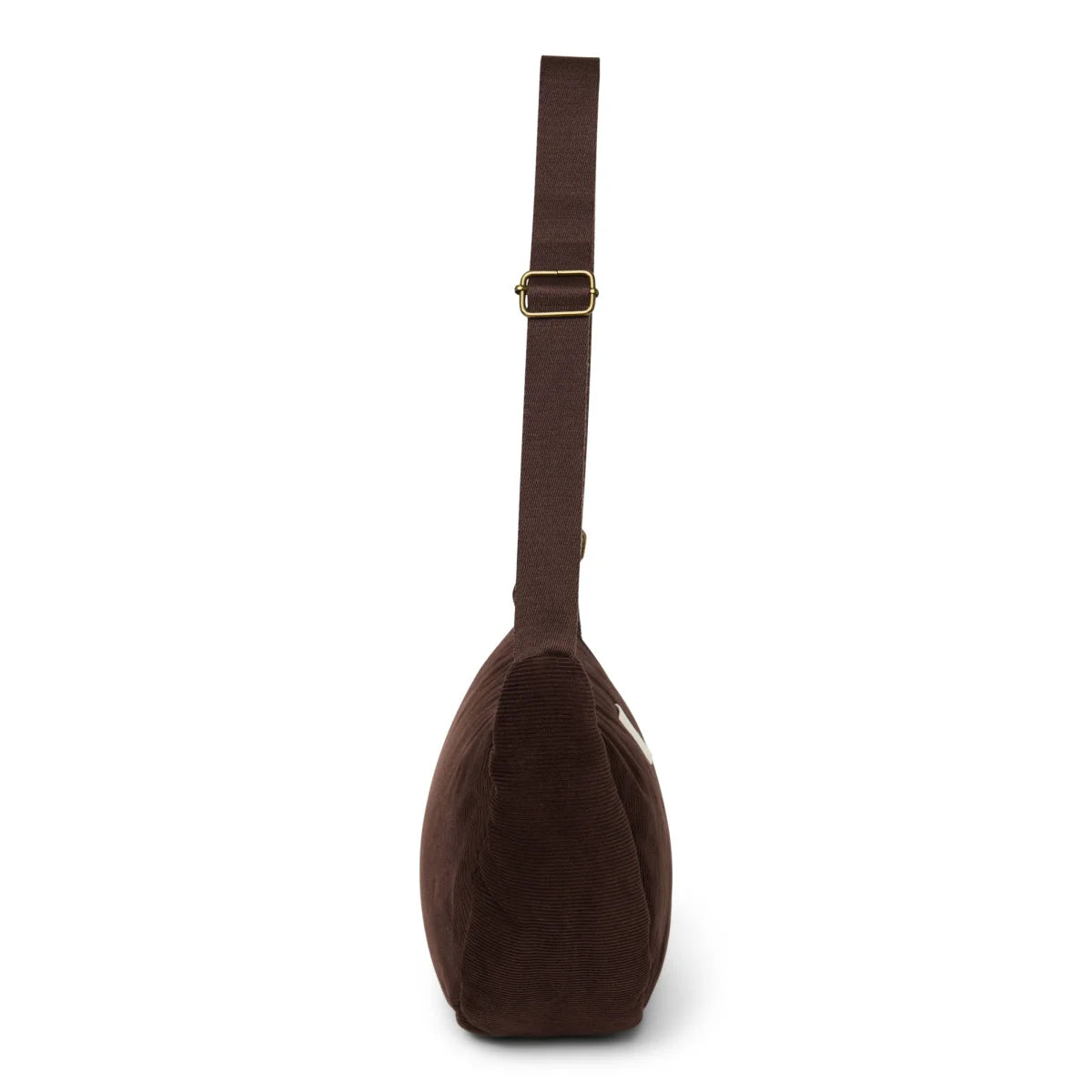 Rib Puffy Adult Fanny Pack | Dark Brown