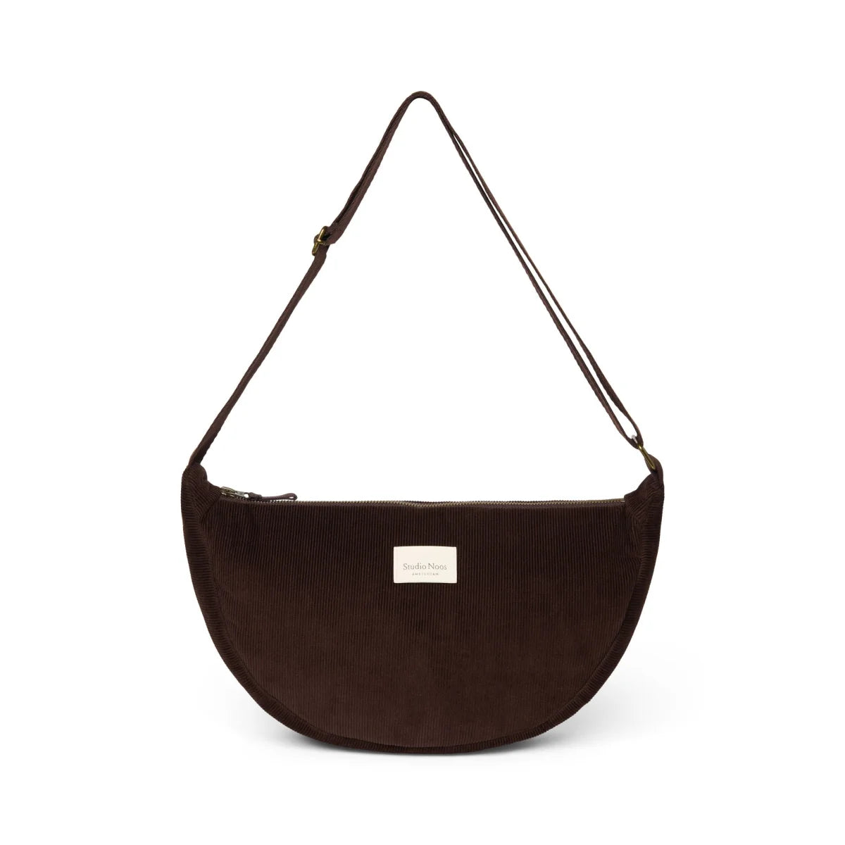 Rib Puffy Adult Fanny Pack | Dark Brown