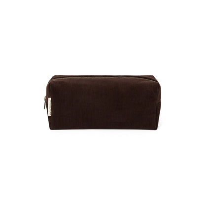 Pochette Rib Puffy | Marron foncé