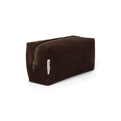 Pochette Rib Puffy | Marron foncé