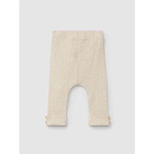 Helle, gerippte Baby-Leggings aus Jersey im Produkt Ribbed Jersey Leggings