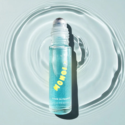 Inuwet Roll-on Parfum Monoï in der Anwendung